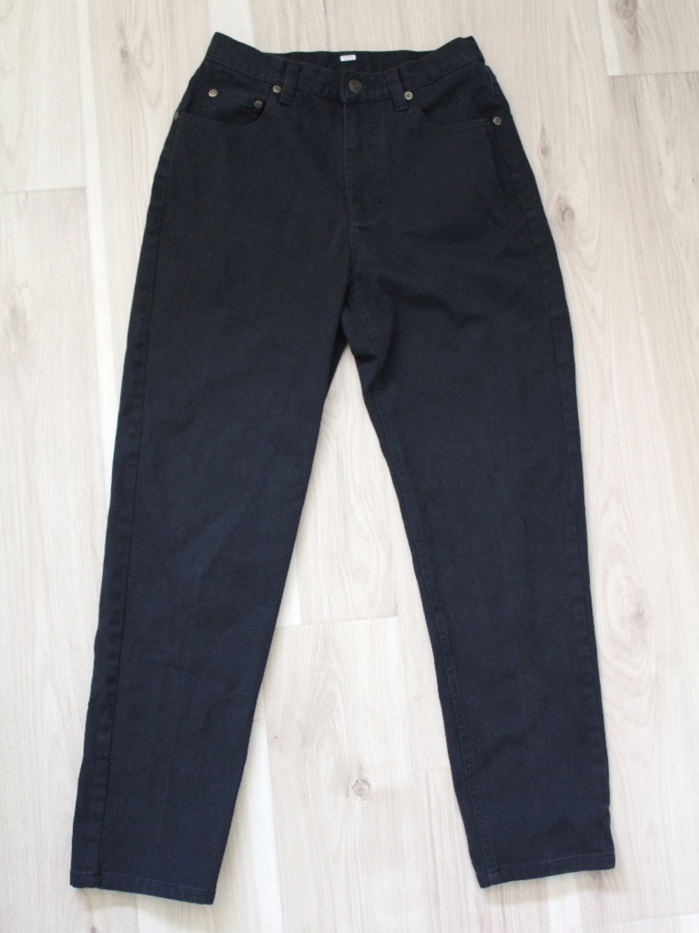 Vintage 90s Liz Claiborne lizwear Black High Rise Mom Jeans Petite